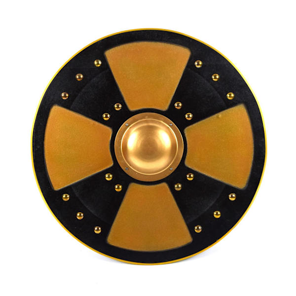 Svalinn Guld Medeltida Viking Träsnidad sköld SWE107 multifärg one size
