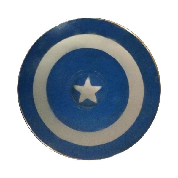 Captain America Winter Soldier träsköld SWE153 multifärg one size