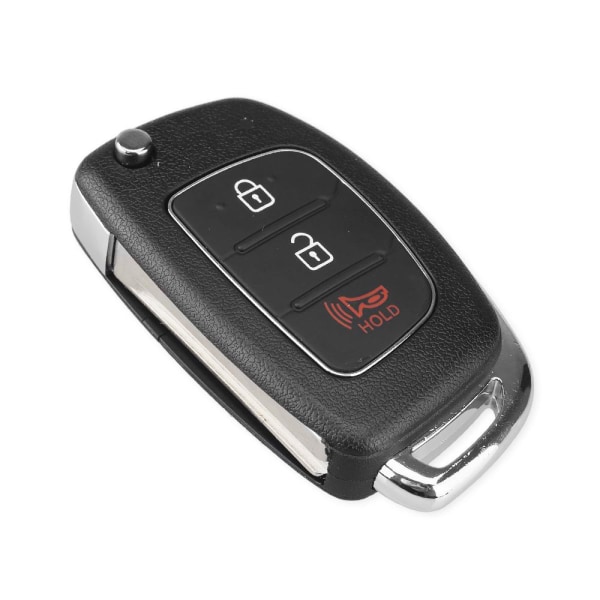 2+1 -knapp Solaris Santafe Remote Key Shell för Hyundai Svart one size