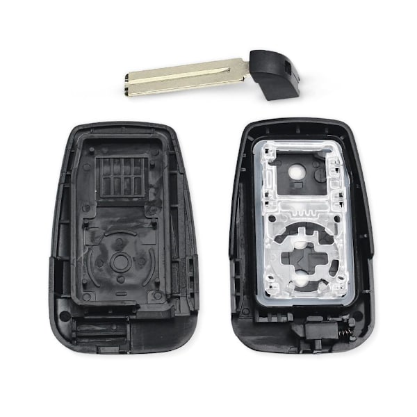 Fjärrnyckel Shell Camry Prius C-HR Avalon för Toyota Black 2 buttons