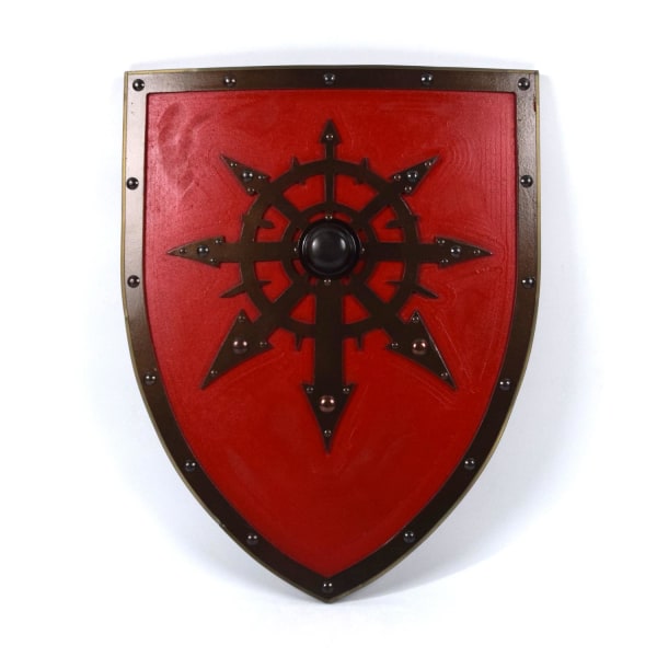 Symbol för kaos Böjd Viking träsköld SWE115 multifärg one size