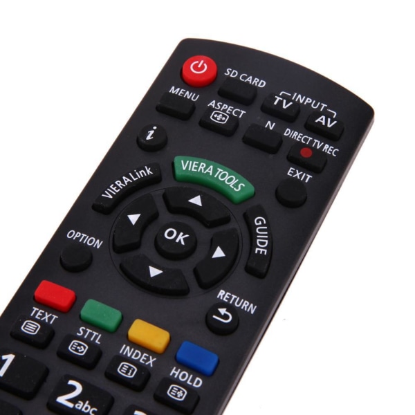 Ersättningsfjärrkontroll för TV till Panasonic N2QAYB EUR Svart one size