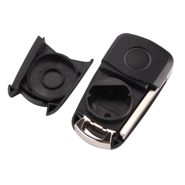Ersättningsnyckel skal fjärrkontroll 3 knappar för Opel Svart one size