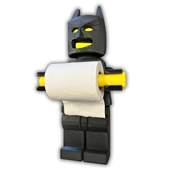 Toalettpappershållare barn Batman Dark Knight 35cm Svart M