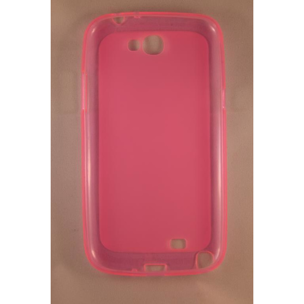 Samsung Galaxy Note 2 Fodral Skal Silikon Case Rosa