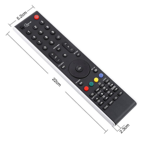 Universal fjärrkontroll CT-90327 för Toshiba smart TV Svart one size