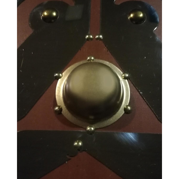 Trä / metall Legend of Zelda Curved Shield SWE88 multifärg one size