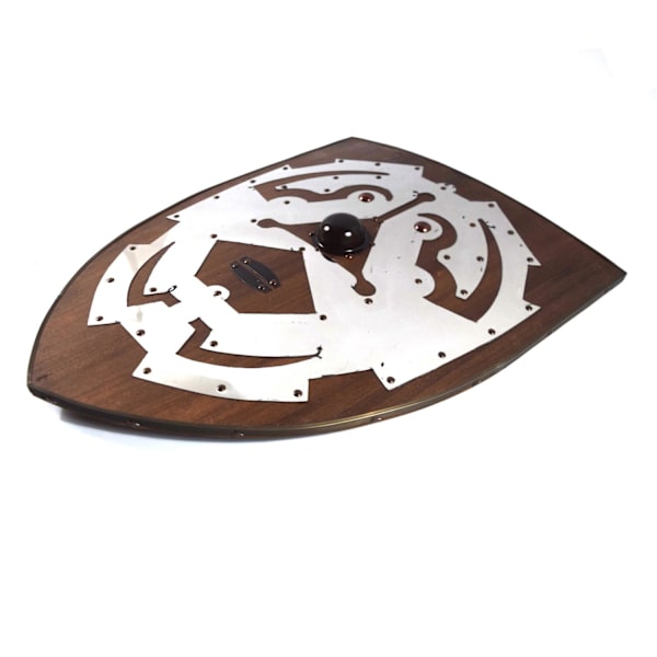 Trä / metall Legend of Zelda Curved Shield SWE90 multifärg one size