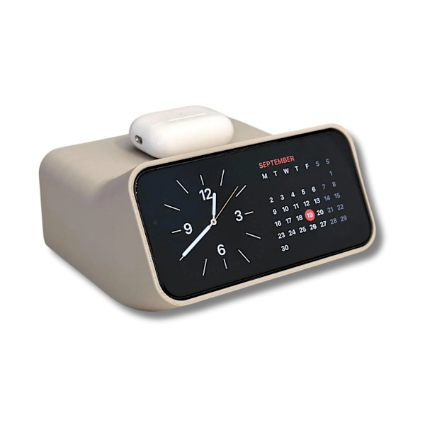 DN40 Magsafe standby laddningsdocka till iPhone 15 Pro Svart M