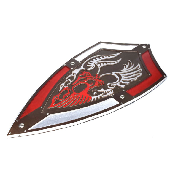 Trä medeltida Gladiator Shield SWE-117 Brun one size