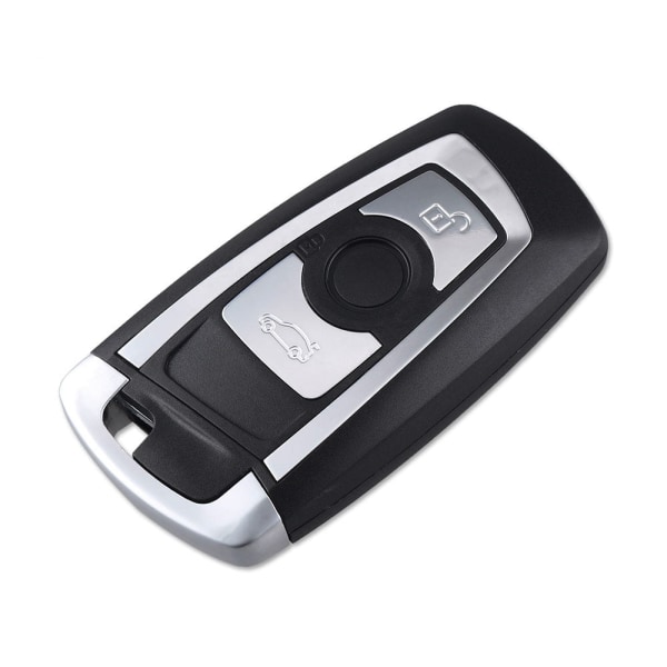 3-knapps ersättningsfjärrnyckel B-skal för BMW Svart one size