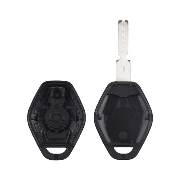 3-knapps fjärrnyckel Fob För BMW HU58 Blade Svart one size