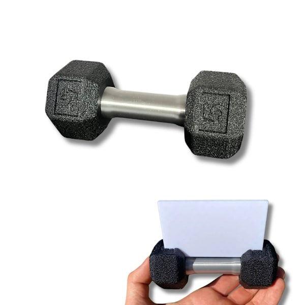 Hantelkorthållare för gym/kroppsbyggare/tyngdlyftare Svart