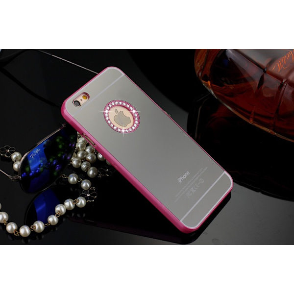 IPhone 6/6S 4,7 lyxiga mirror skal skydd case rosa Rosa