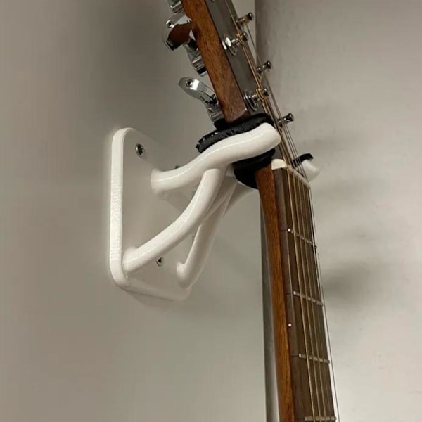 Gitarr väggfäste/hållare/hängare White 54
