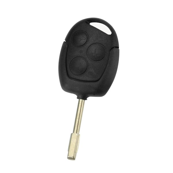 Nyckelskal 3 knappar för Ford FO21 Svart one size