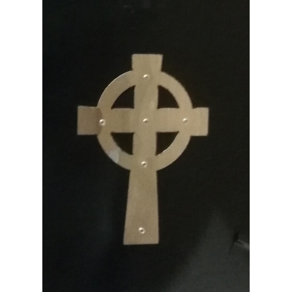 Metal Medieval Cross Viking Shield SWE68 multifärg one size