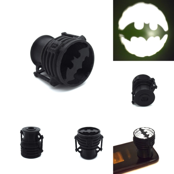 Bat Signal Mobile Flash Batman Call Light Svart Svart one size