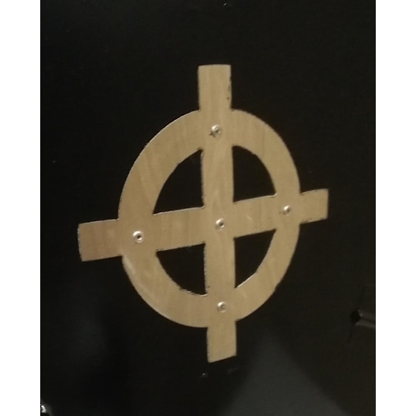 Metal Medieval Curved Kite Viking Shield SWE66 multifärg one size