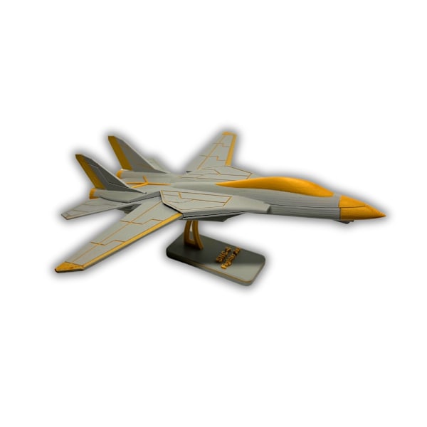 F-14 Tomcat SNC-4 stridsflygplansskärm gör det själv grå M