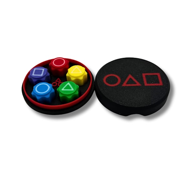 Squid Game 2 Gonggi förbättrade V2 med Case Korean Svart M