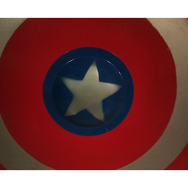 Captain America träsköld SWE152 multifärg one size