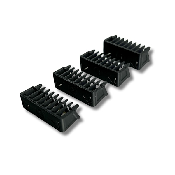 Kammar för Philips OneBlade (4x) 1,2,3,5 mm Svart M
