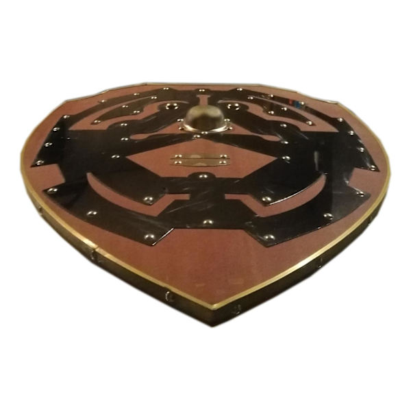 Trä / metall Legend of Zelda Curved Shield SWE88 multifärg one size
