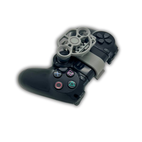 Mini gaming hjulstyrning tillbehör för PS4 Controller grå M