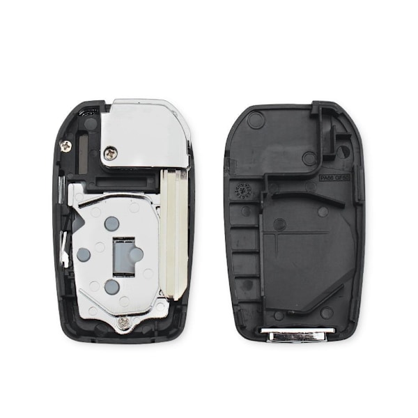 Modifierad 2/3/4 -knappens fjärrnyckel för Toyota Corolla Rav4 Black 2 buttons