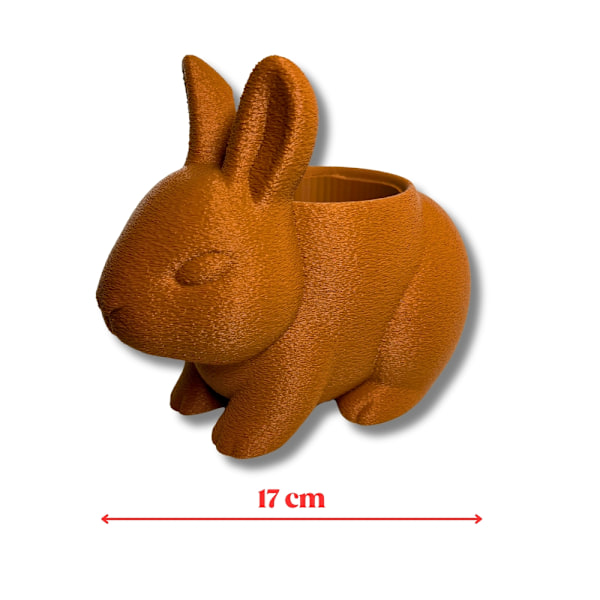Bunny mini planteringskruka Brun M