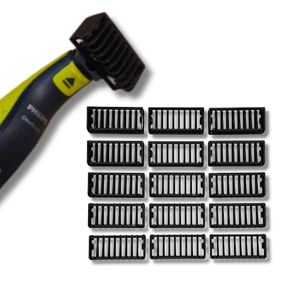 Kammar för Philips OneBlade 1-8 mm (0,5 steg) Svart M
