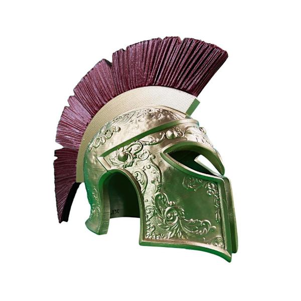 Spartan King Leonidas Helmet 300 Warrior Spartacus Gold M