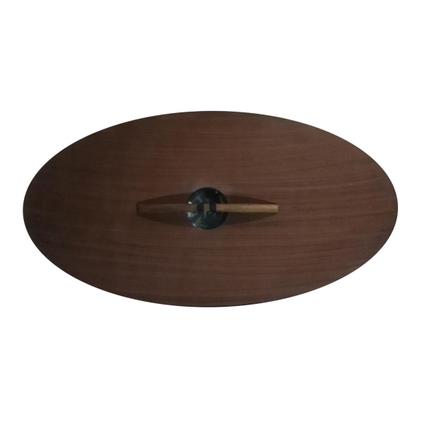 Trä Roman Scutum Black Curved Oval Shield SWE92 multifärg one size