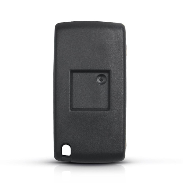 3-knapps fjärrnyckel CE0536 433MHz ID46 chip VA2 för Peugeot Svart M