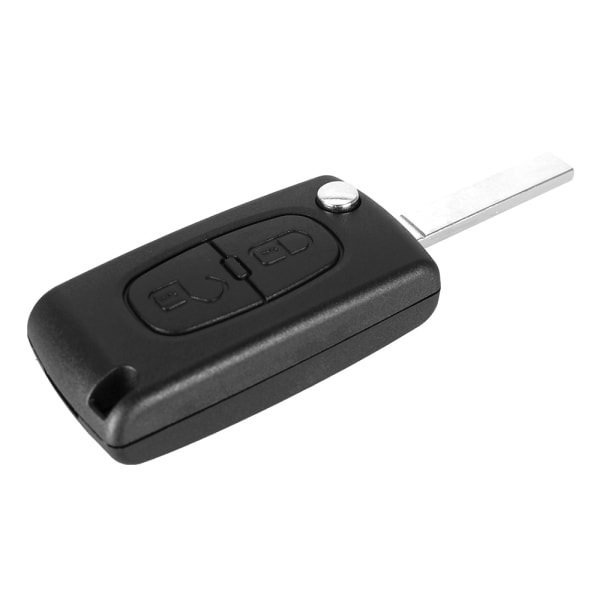 2-knapps CE0536 bilnyckelskal VA2 för Citroen Svart one size