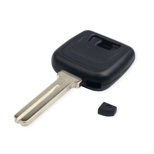 Transponder Key Chip Case Shell För Volvo Svart one size