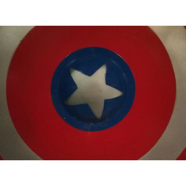 Captain America träsköld SWE154 multifärg one size