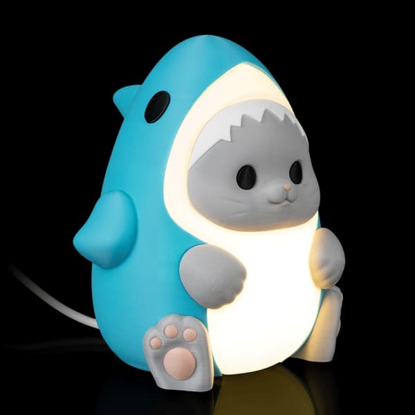 Sharkitty - Bordslampa med G9 LED Vit M