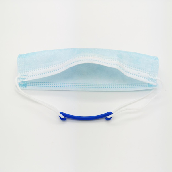 10x öronsnäckare bakhuvud litet klipp för mask Blå one size