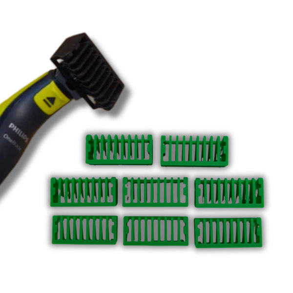 Kammar för Philips OneBlade 1-8 mm (1mm steg) Grön M