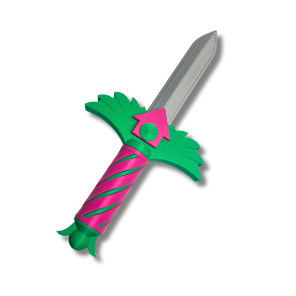 Squid Game 3 Kniv/Dolk replika - inte vass Grön M