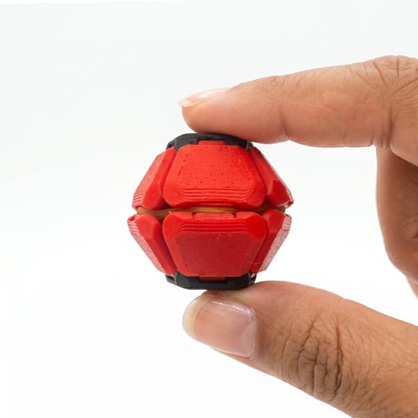 PentaClick Fidget Clicker - Squishy Stressleksak - Sensorisk klämboll Grön M