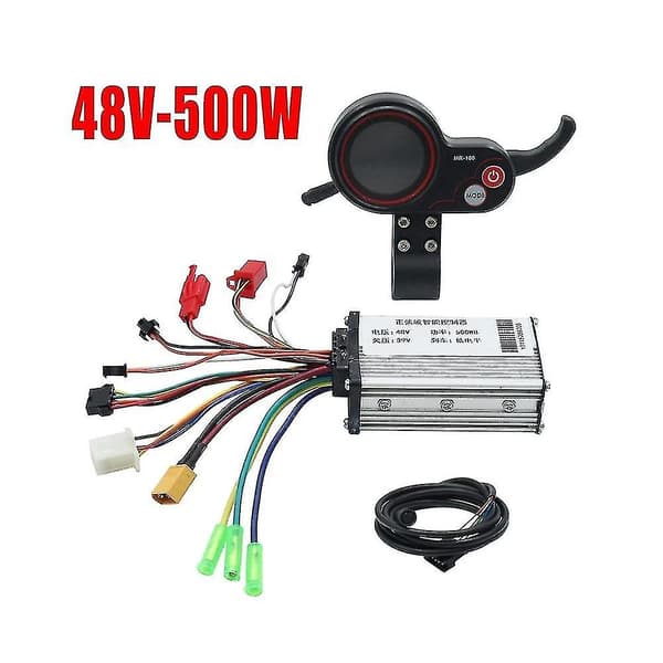 48v 500w Motor Kontroller+mr-100 LCD Display Dashboard Meter For Elektrisk
