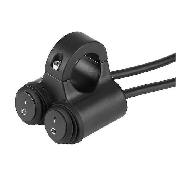 Motorcykel Broms Dimma Dubbel Kontroll Knapp Styre Switch För Framljus Switch Varningsljus Switch