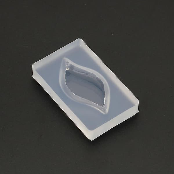 Edelsten Silikonform Bladform Anheng Resin Form For Øredobber Laging-fg