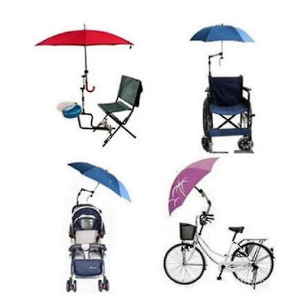 Paraplyholder, Paraplyholder til Rollator, Paraplystativ i Rustfrit Stål