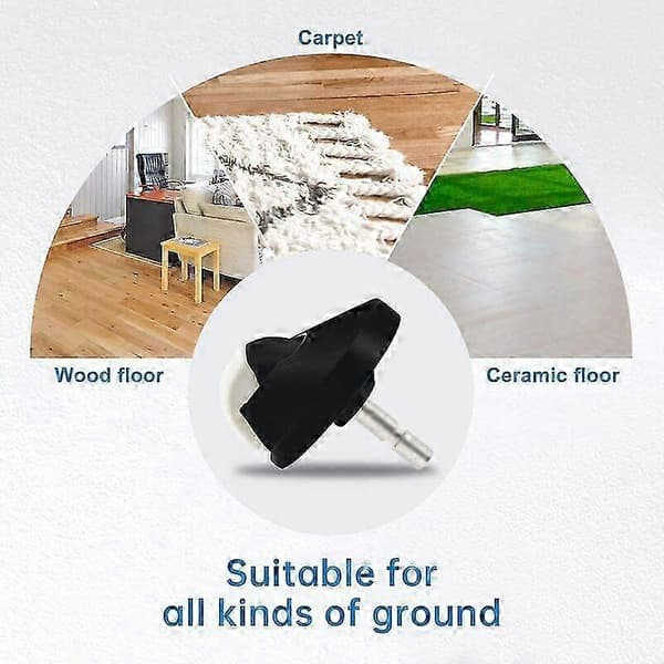 Almi Erstatningshjul til Xiaomi hjulmontering til iRobot Roomba Støvsuger Gave