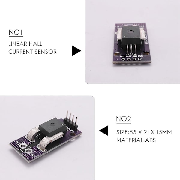 Acs758 Acs758lcb-100b Strømmodul Lineær Hall Strømsensor Pff-t Strømdetektering 3-5v