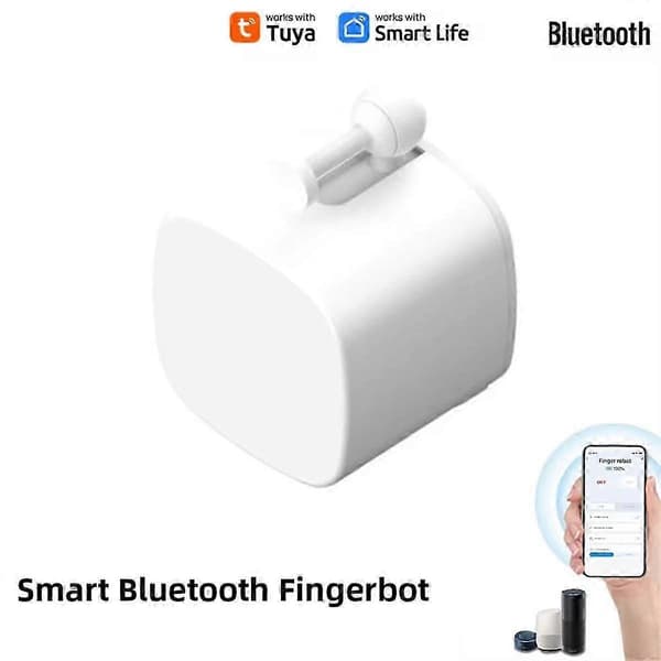 Tuya Bluetooth Finger Robot Bryter Knappetrykker Smart Life APP Fingerbot Armer